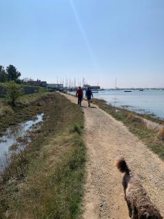 Approaching West Mersea